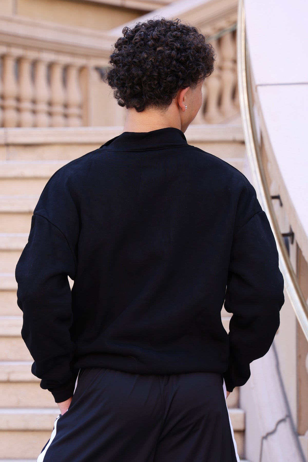 Legacy Quarter Zip - Black