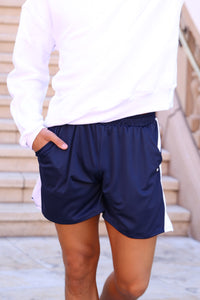 Legacy Athletic Shorts - Navy