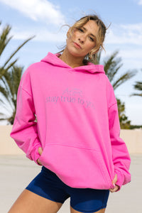 Stay True Hoodie - Pinky