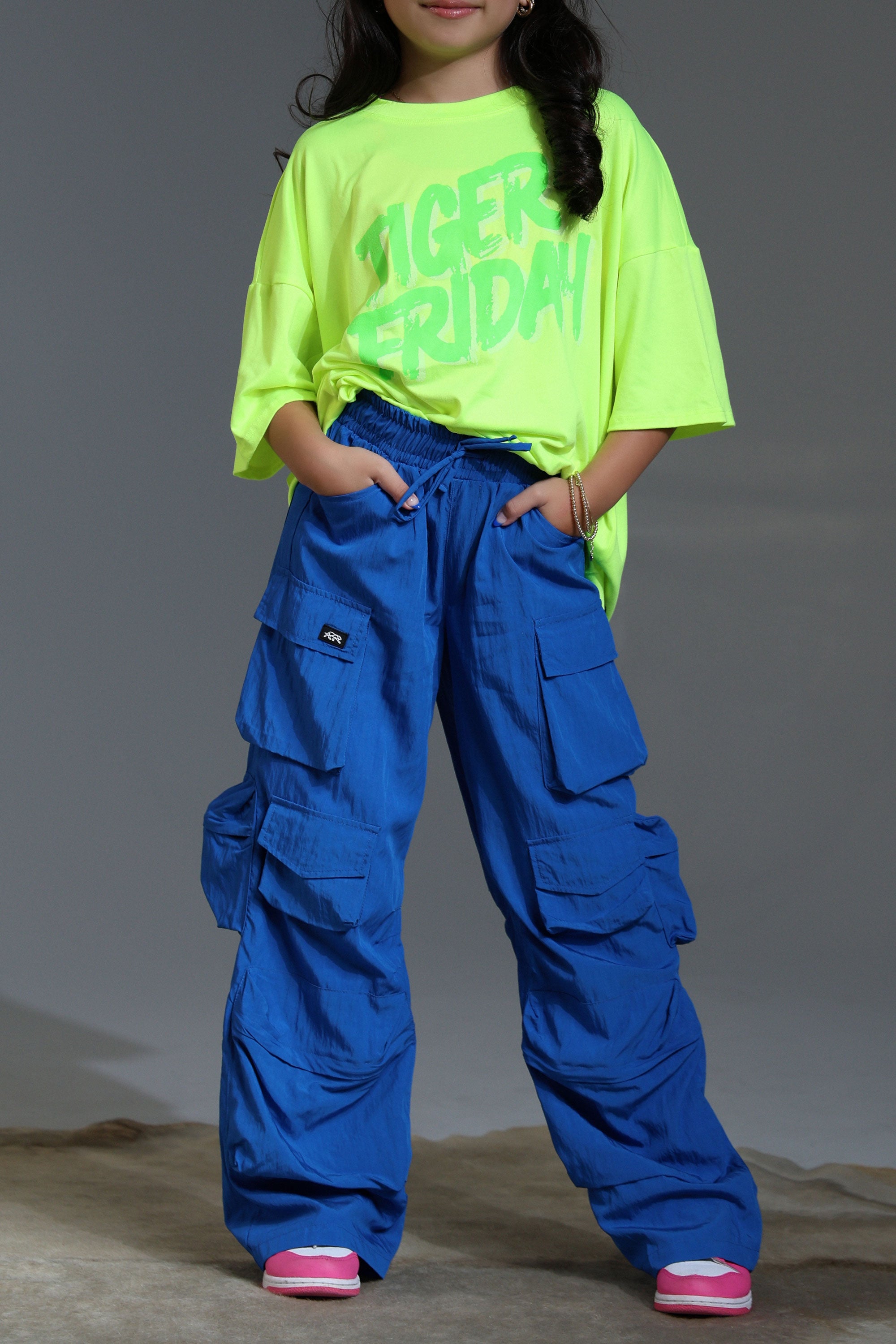 Taxi Cargo Pants - Blue Jay | Tiger Friday Dancewear
