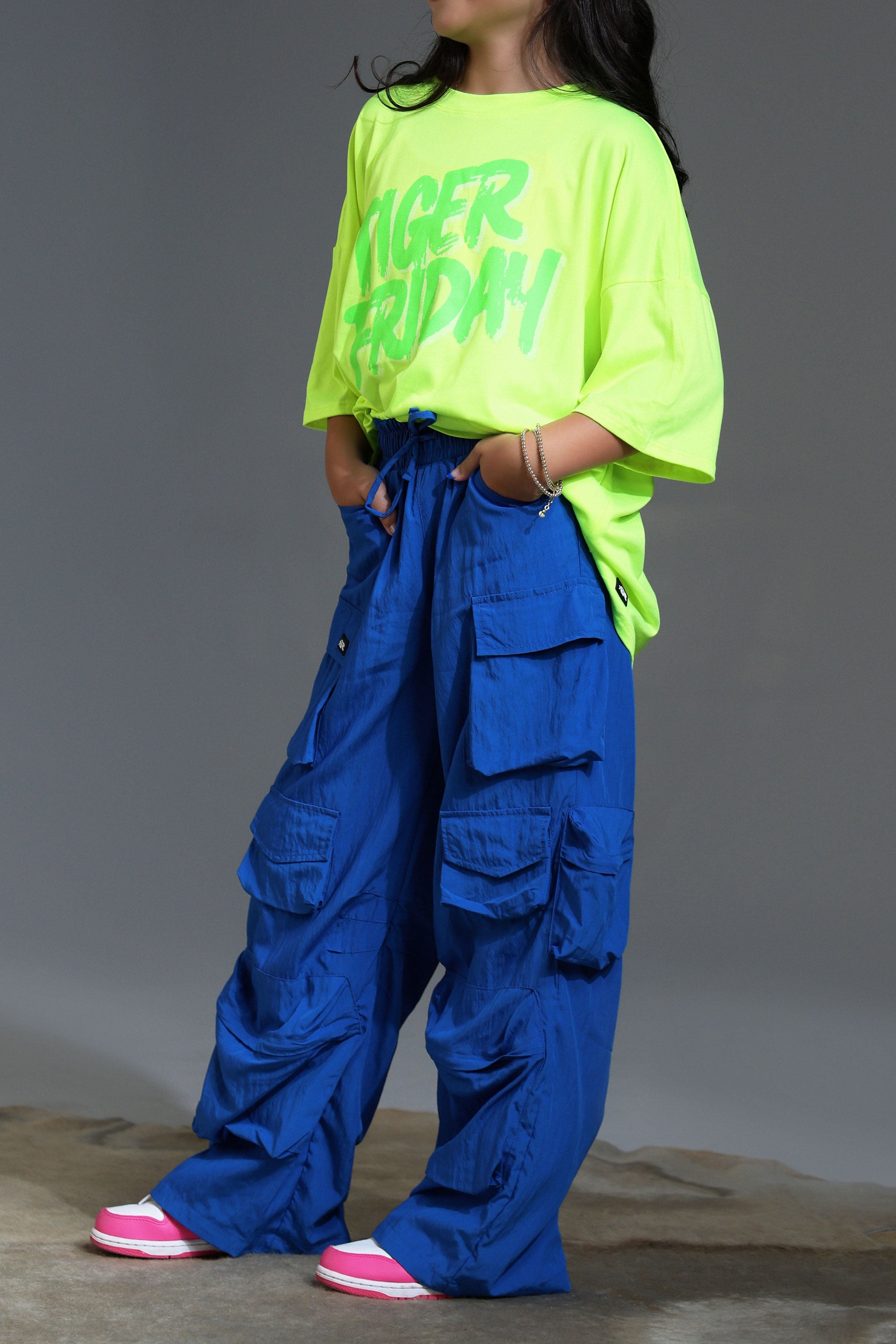 Taxi Cargo Pants - Blue Jay | Tiger Friday Dancewear