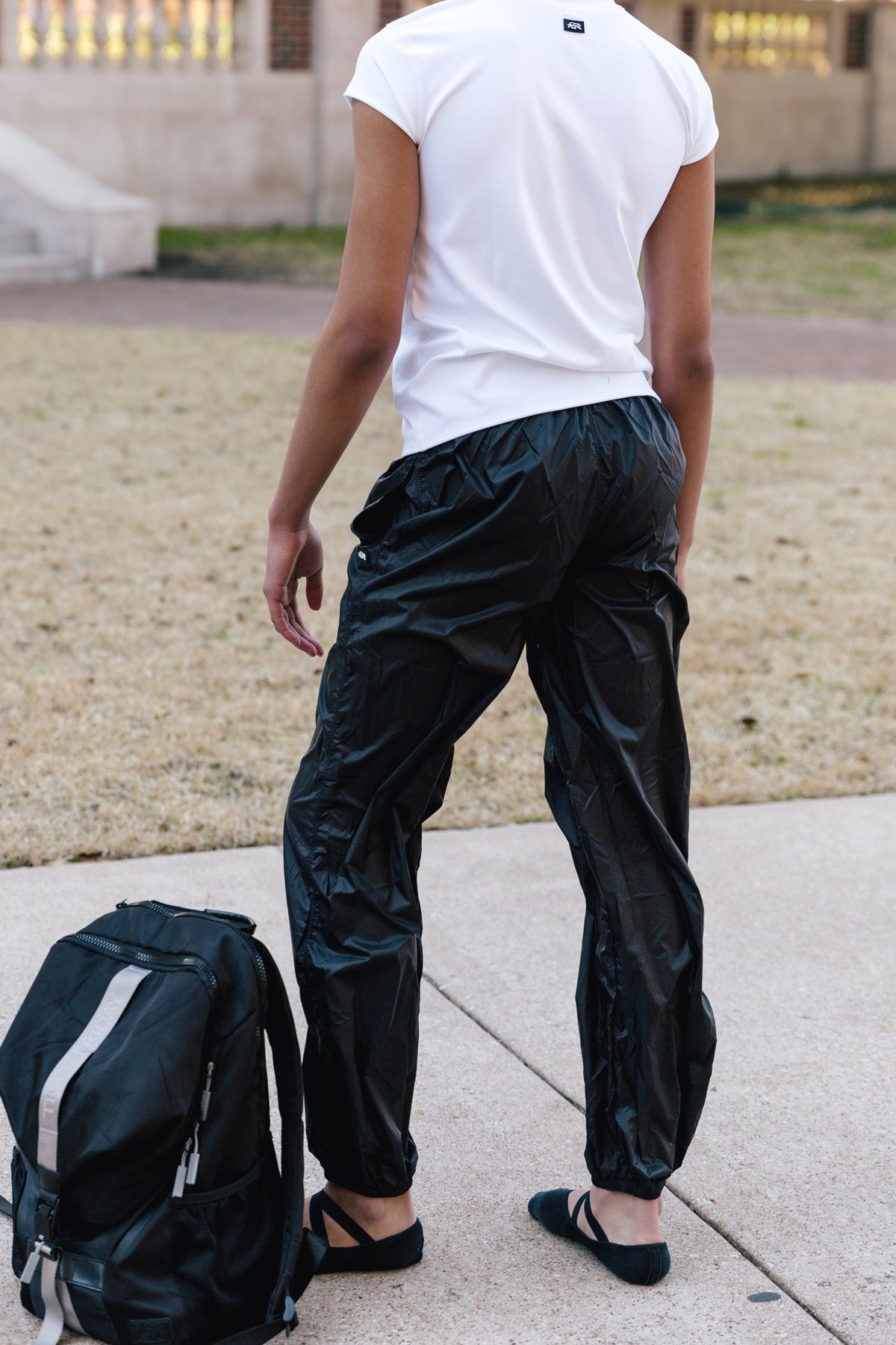 Trash Bag Pants - Black