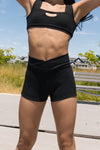 True Hot Cross Shorties - Black - FINAL SALE