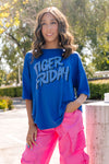 Vandalize Oversized T-Shirt - Royal