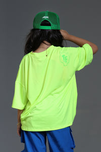 Vandalize Oversized T-Shirt - Highlighter