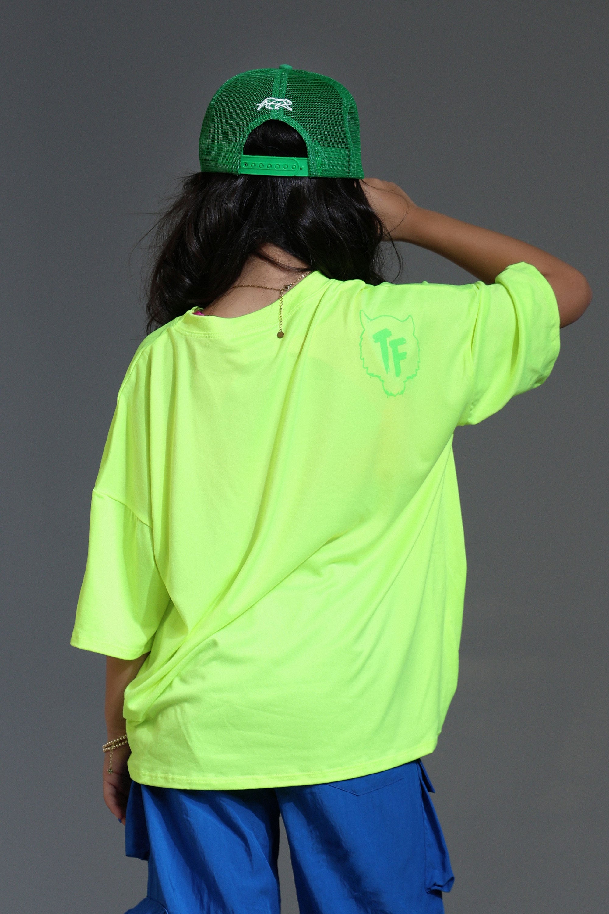 Vandalize Oversized T-Shirt - Highlighter