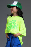 Vandalize Oversized T-Shirt - Highlighter