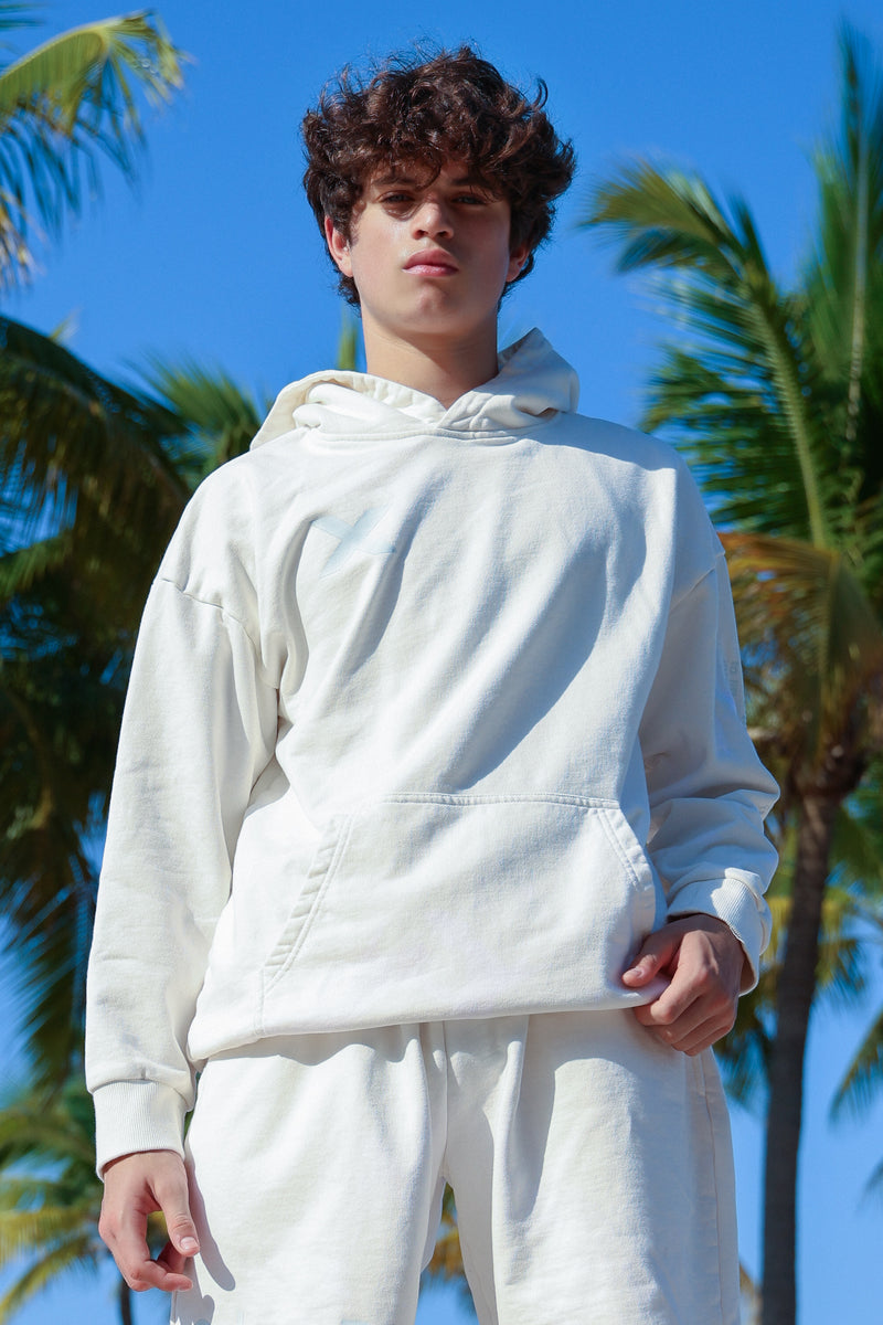 Elevate Hoodie - White - FINAL SALE