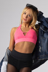 Tiger Friday Barbie Pink Bralette With Open Back And Slip On Design Size Child Small