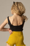 Tiger Friday Online Shop for Duchess Crop Top - Black Dancewear - Size: Adult Medium