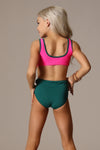 Tiger Friday Online Shop for Henley Leotard 2.0 - Neon Rose Dancewear | Size : CM