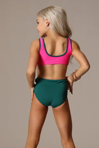 Tiger Friday Online Shop for Henley Leotard 2.0 - Neon Rose Dancewear | Size : CM
