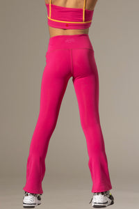 Tiger Friday Online Shop for Retro Flare Leggings - Fuchsia Dancewear | Size: CXS