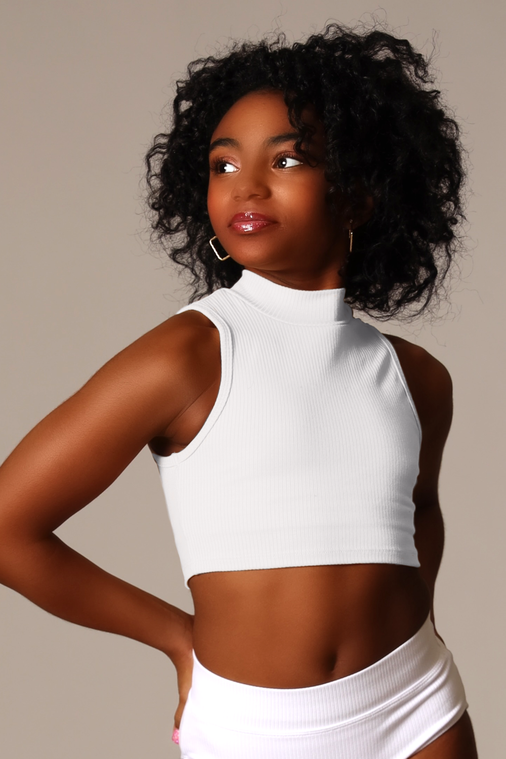 Tiger Friday Online Shop for Authentic Crop - White Dancewear - Size : CL