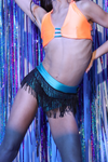 Radiance Shimmy Ballroom Briefs - Aquamarine