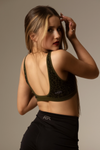 Tiger Friday Online Shop for Vale Bralette 2.0 - Olive Leopard Dancewear - View : 5