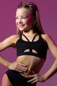 Tiger Friday Online Shop for Golden Crop Top - Midnight Dancewear - Size: Child Small