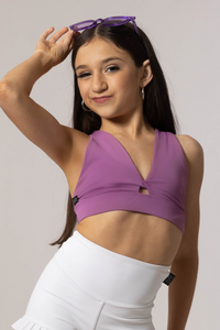 Tiger Friday Online Shop for Twisted Sister Bralette - Orchid Dancewear - View : 1