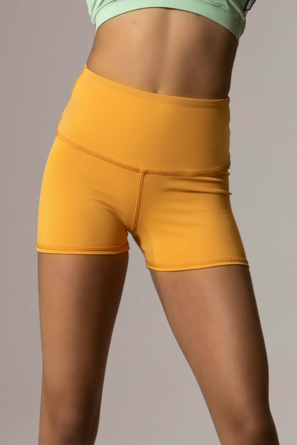 Adult Yellow Front Zip Shiny Spandex Unitard Jumpsuit Bodysuit Dancewe –  Costume Zoo