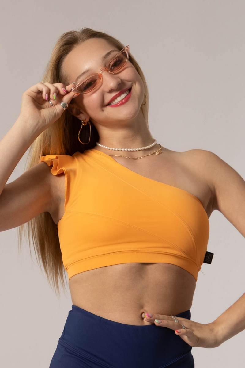 Tiger Friday Online Shop for Southern Belle Crop Top - Creamsicle Dancewear | Size: CXS