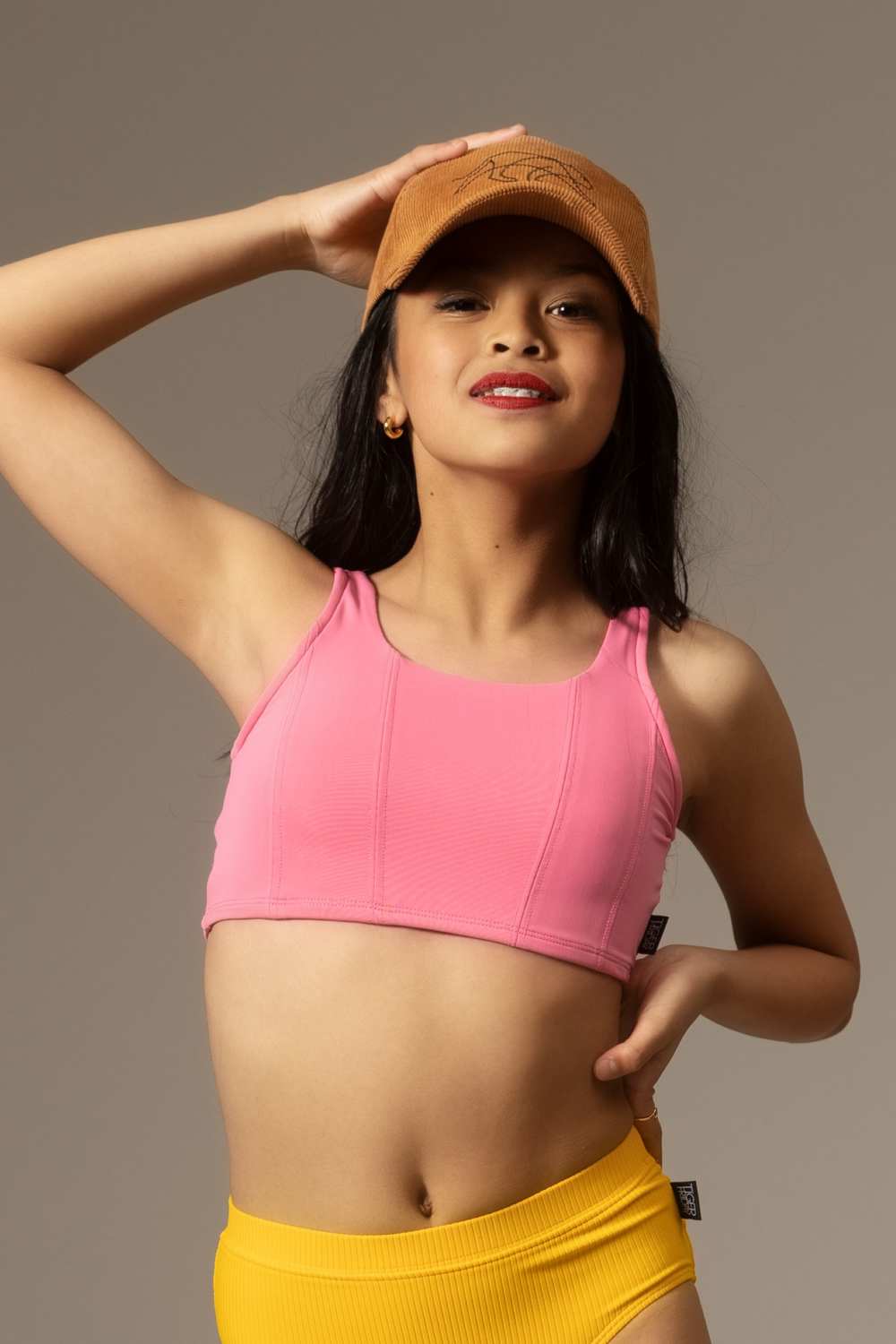 Tiger Friday Online Shop for Outlet Duchess Crop Top - Flamingo Dancewear - View : 3