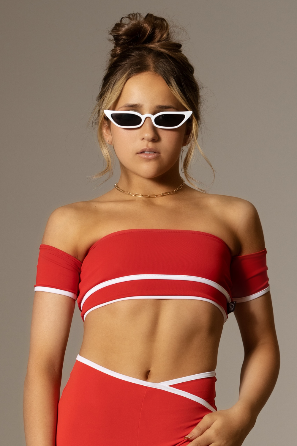 Tiger Friday Online Shop for Outlet Mimi Crop Top - Cherry Ice Dancewear - View : 1