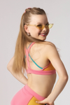 Tiger Friday Online Shop for Golden Crop Top - Famous Flamingo Dancewear - View : 2