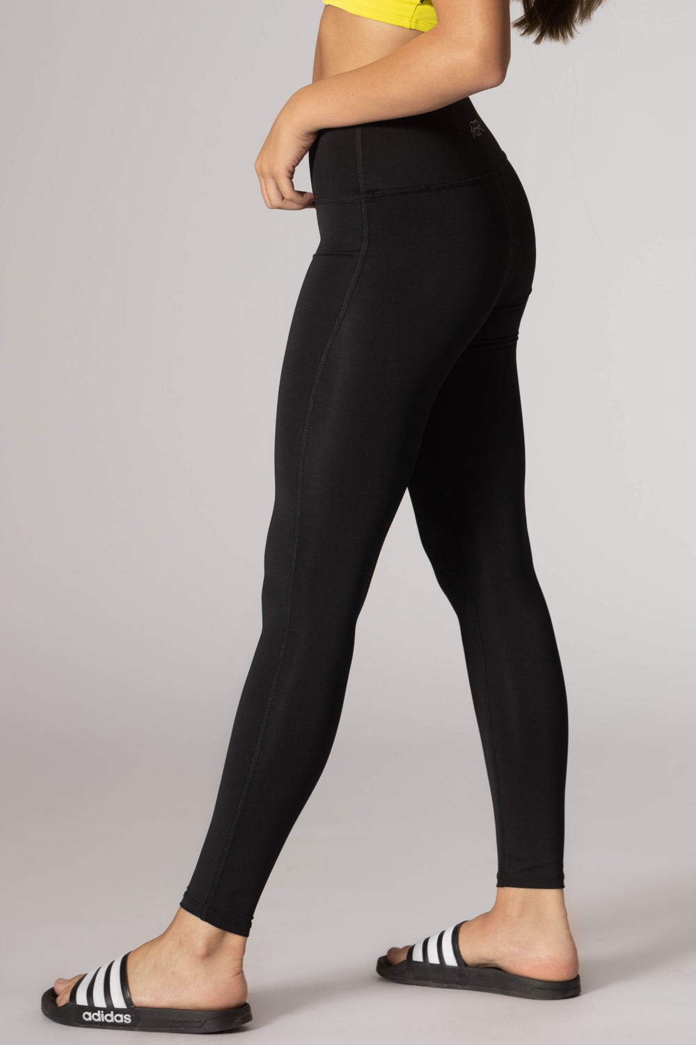 Buy ADIDAS mesh high-waist long tights in Black 2024 Online