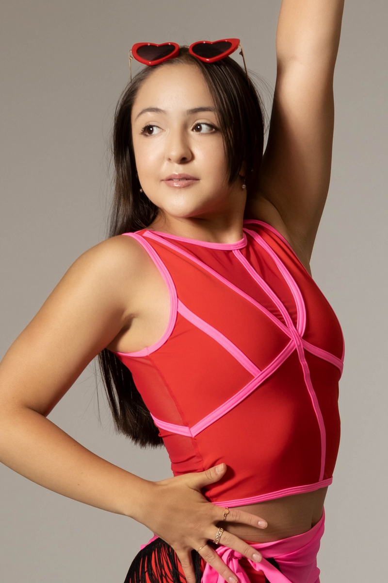 Tiger Friday Online Shop for Latina Tank Pre-order - Cupid Dancewear | Size: CM