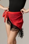 Tiger Friday Online Shop for Latina Mesh Fringe Wrap Pre-order - Cherry Dancewear | Size: Adult M/L