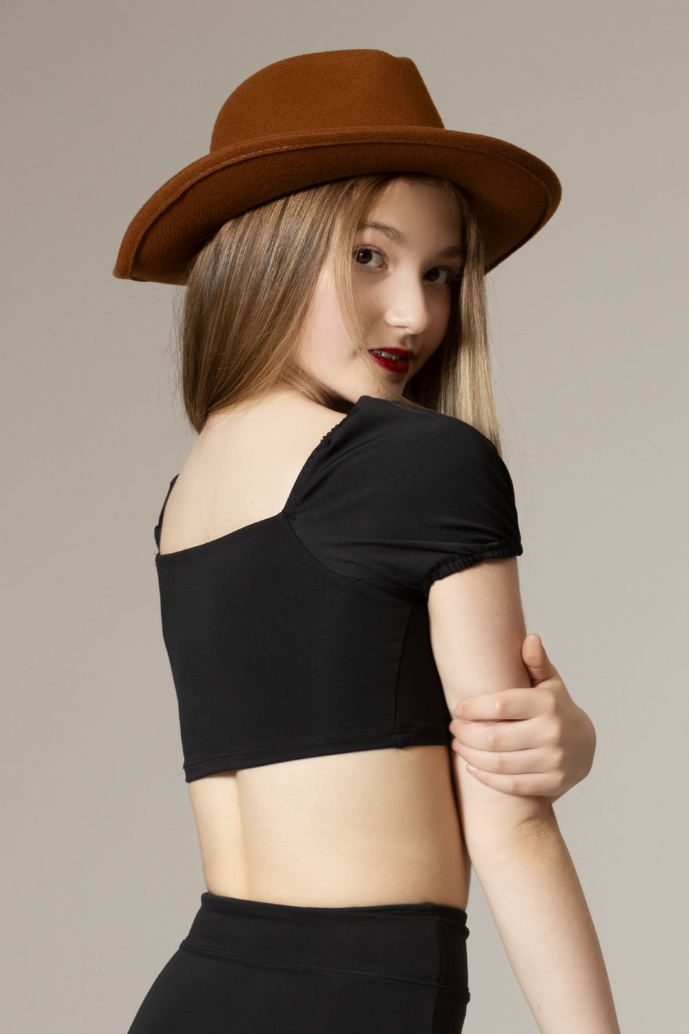 Tiger Friday Online Shop for Ever After Crop Top Pre-order - Black Dancewear | Size: CS