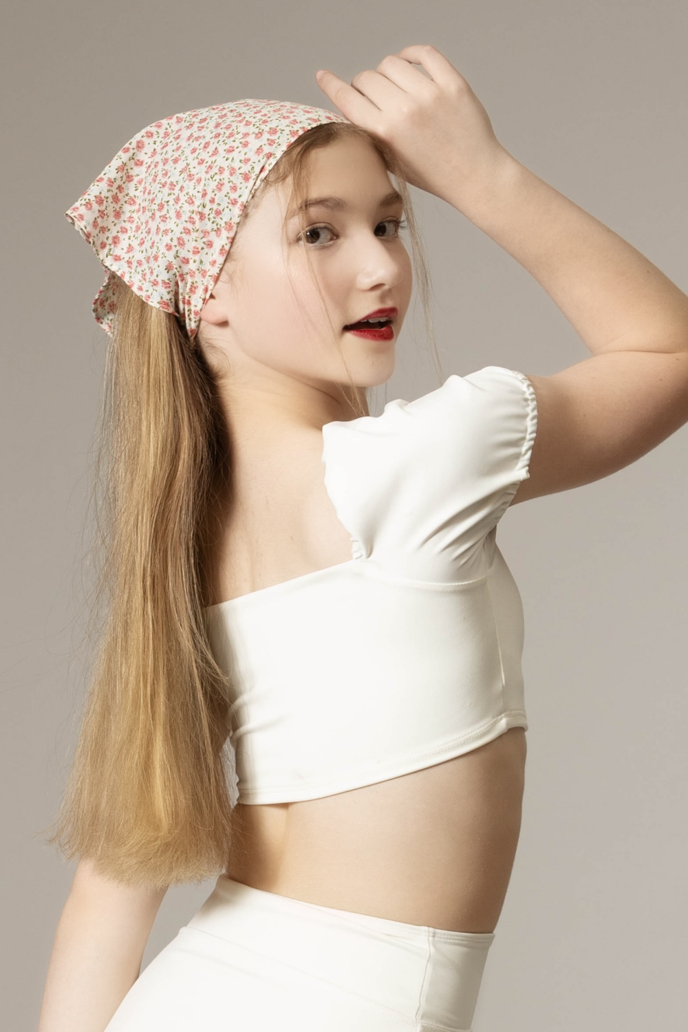Tiger Friday Online Shop for Ever After Crop Top Pre-order - Ivory Dancewear | Size: CS