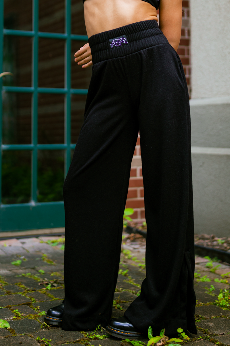 Lee Wide Leg Pants Black
