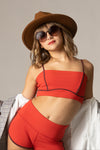 Tiger Friday Online Shop for Finn Crop Top - Chili Pepper Dancewear - Size: Child Small