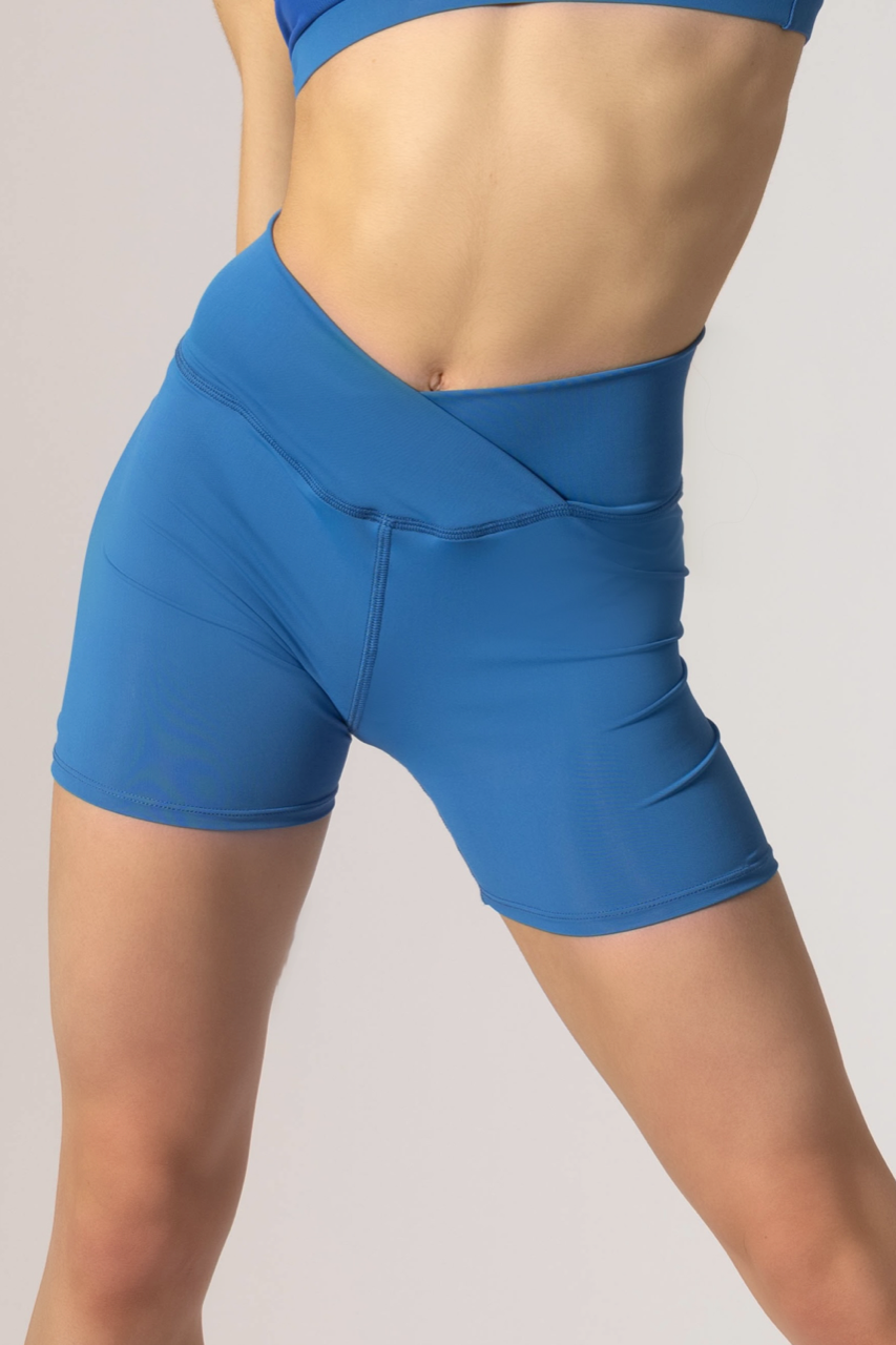 Tiger Friday Online Shop for Hot Cross Triker Shorts - Blue Jay Dancewear - View : 1