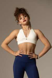 Tiger Friday Online Shop for Twisted Sister Bralette - Ivory Dancewear - View : 3