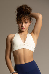 Tiger Friday Online Shop for Twisted Sister Bralette - Ivory Dancewear - View : 1