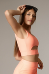 Tiger Friday Online Shop for Lioness Crop Top - Hot Peach Dancewear | Size: CM