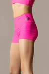 Tiger Friday Online Shop for Shorties Ribbed Bootie Shorts - Lipstick Dancewear - View : 4