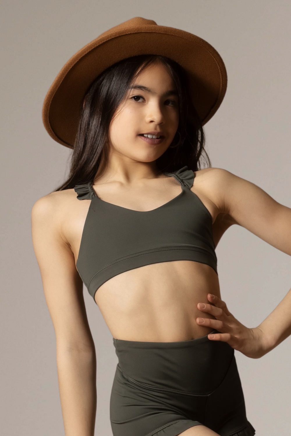 Tiger Friday Online Shop for Sweetheart Crop Top - Moss Dancewear | Size: CXS