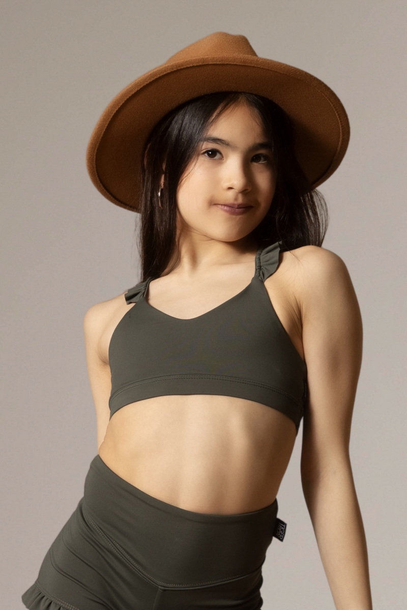 Tiger Friday Online Shop for Sweetheart Crop Top - Moss Dancewear | Size: CL							