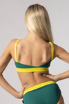 Tiger Friday Online Shop for Bonnie Crop Top - Key Lime Dancewear - View : 3