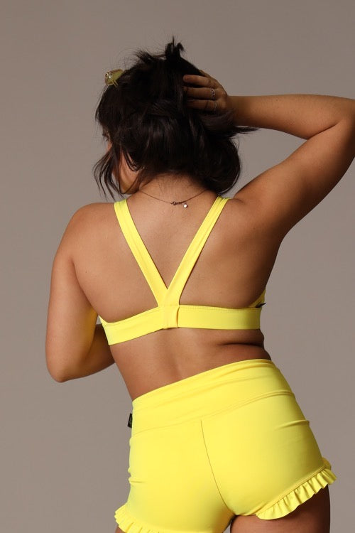 Tiger Friday Online Shop for Twisted Sister Bralette - Lemon Dancewear | Size : CM