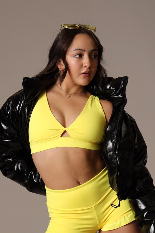 Tiger Friday Online Shop for Twisted Sister Bralette - Lemon Dancewear | Size : CXS