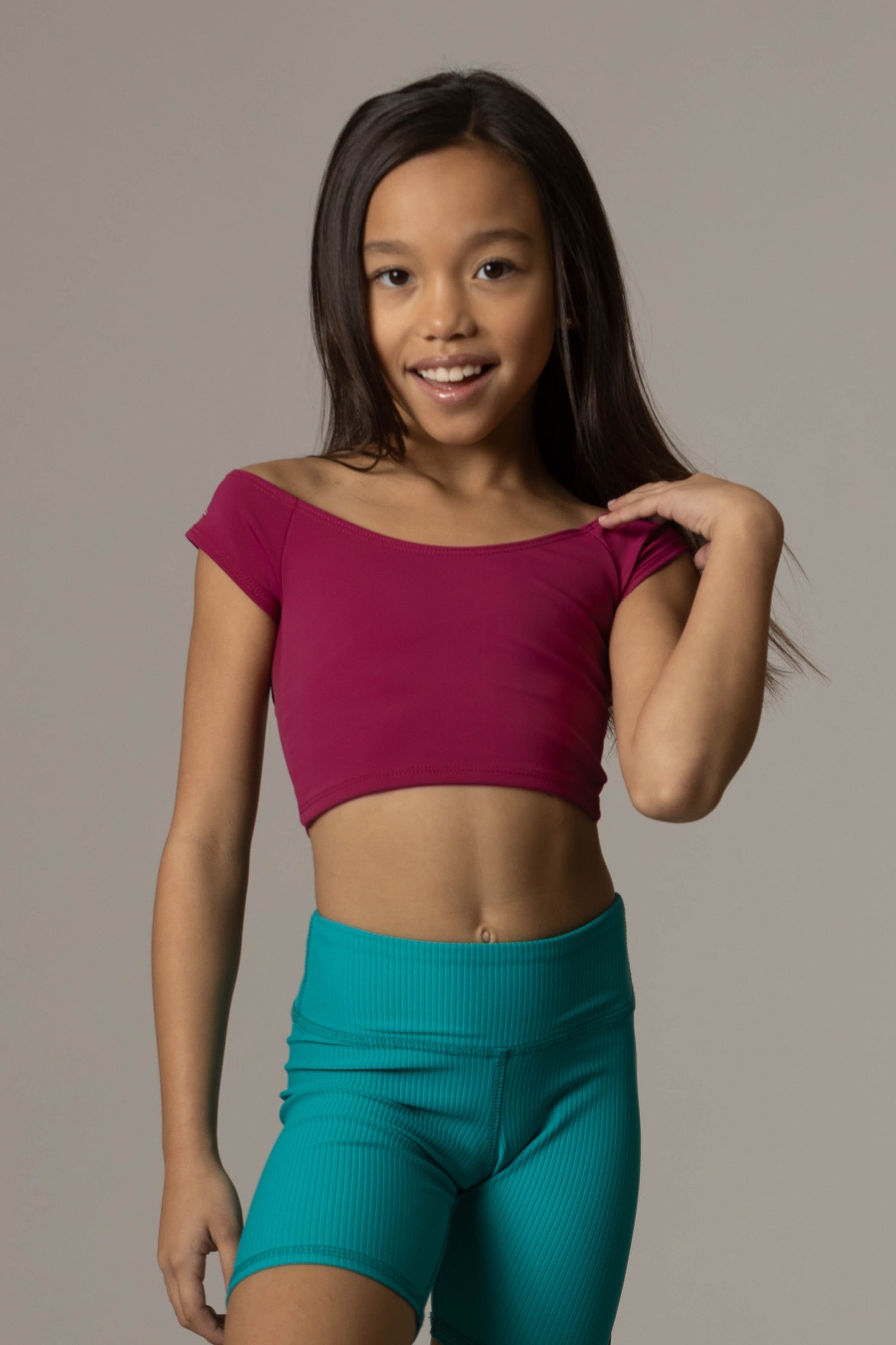 (pre)Loved Hepburn Crop Top - Raspberry - FINAL SALE
