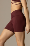 Tiger Friday Online Shop for Hot Cross Triker Shorts - Wine Dancewear - View : 2
