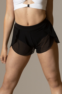 Tiger Friday Online Shop for Mesh Petal Shorts Ambassador - Black Dancewear | Size: CXS