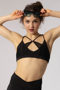 Tiger Friday Online Shop for Savina Bralette - Black Dancewear - View : 5