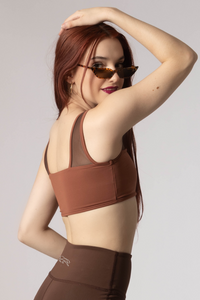 Tiger Friday Online Shop for Blossom Crop Top - Truffle Dancewear - View : 5