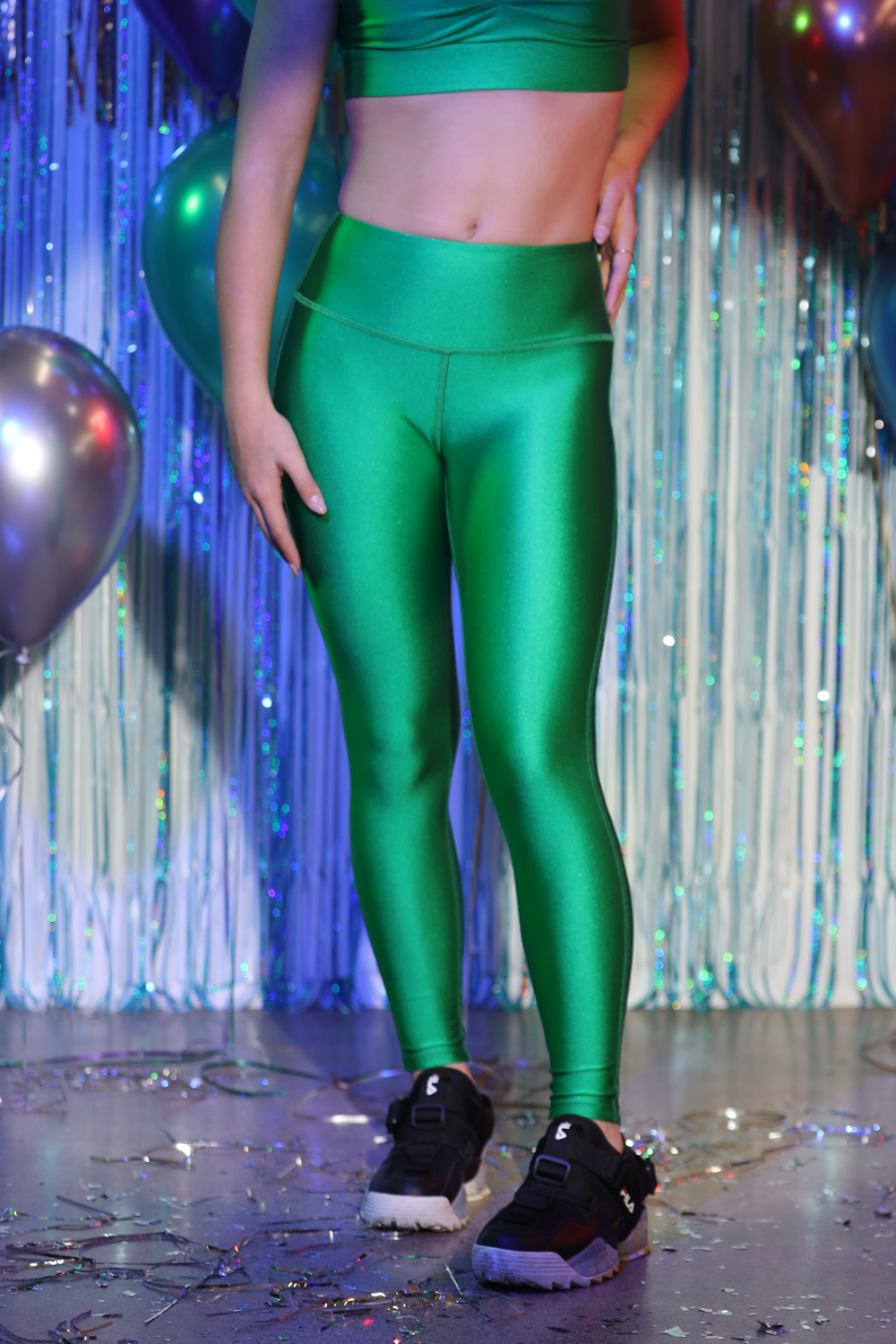 Tiger Friday Online Shop for Radiance Go2 Leggings - Emerald Dancewear - View : 4